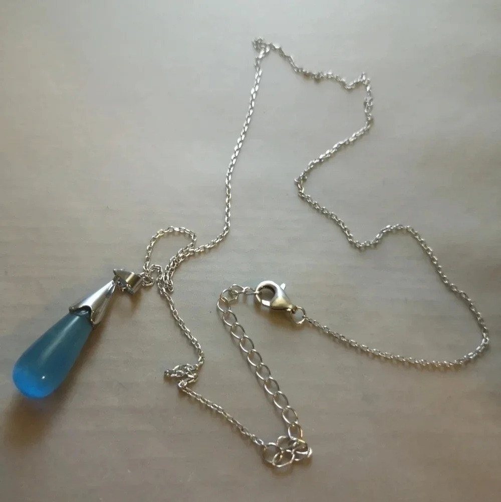 925  raindrop necklace